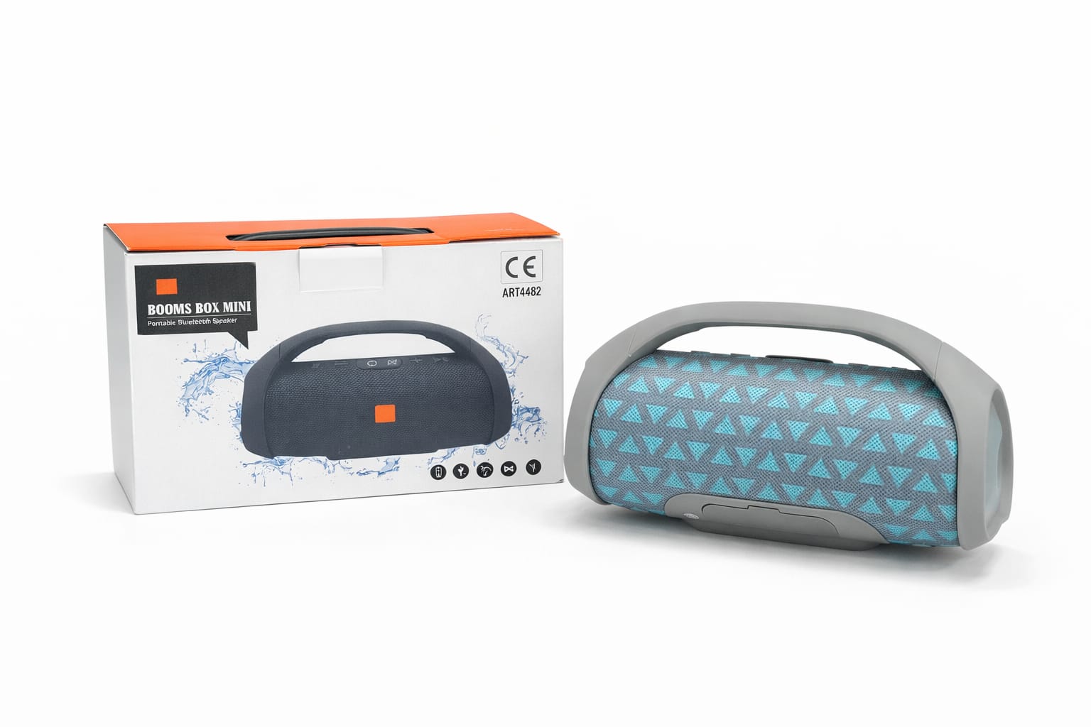 WHITEMIC_SPEAK,Karaoke-Lautsprecher mit Mikrofon Weiß